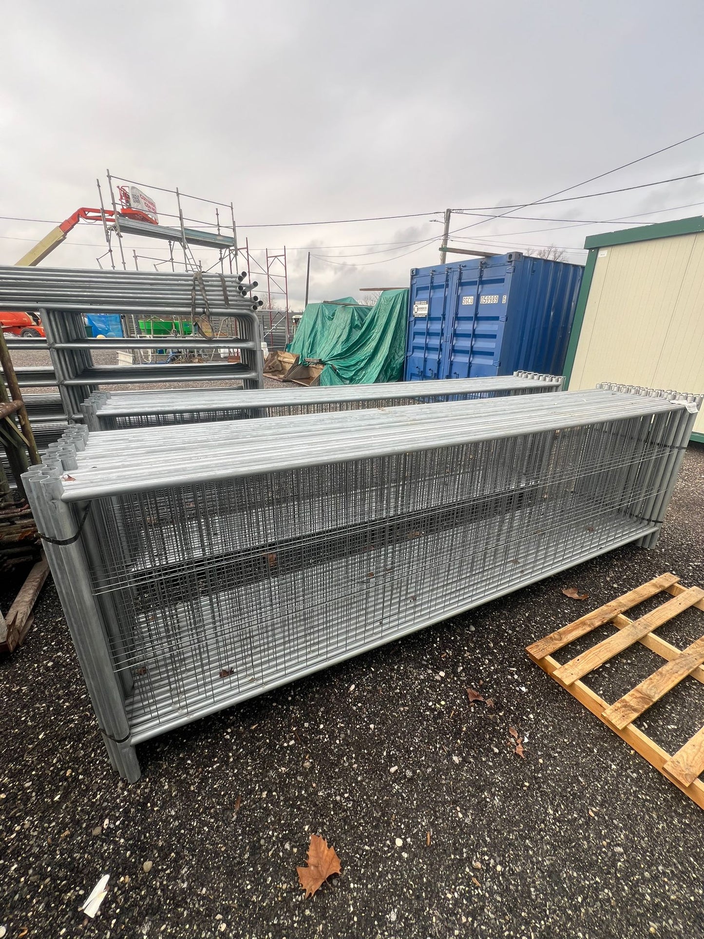 Mobilna ograda za gradilišta niska