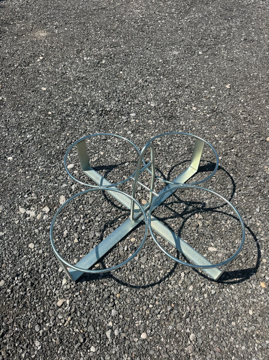 Metalni nosač za 4 kante za građevinsku dizalicu