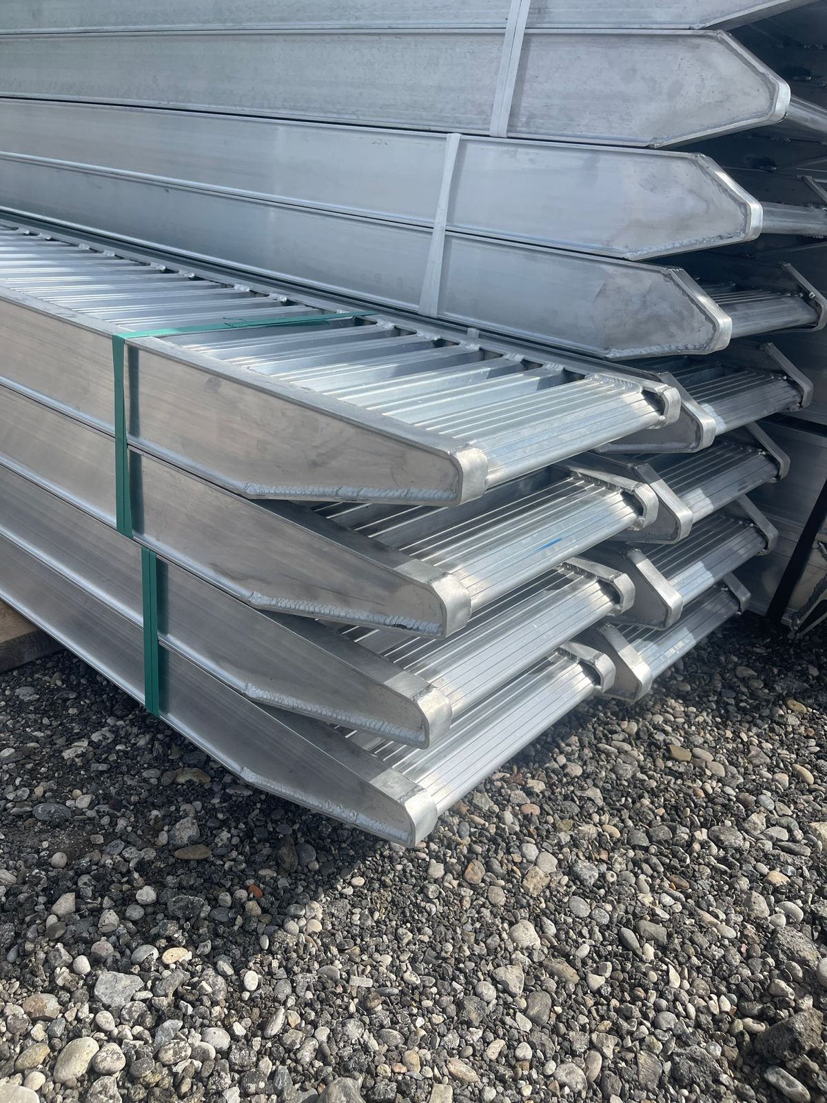 Aluminijske utovarne rampe - 3,5 metara