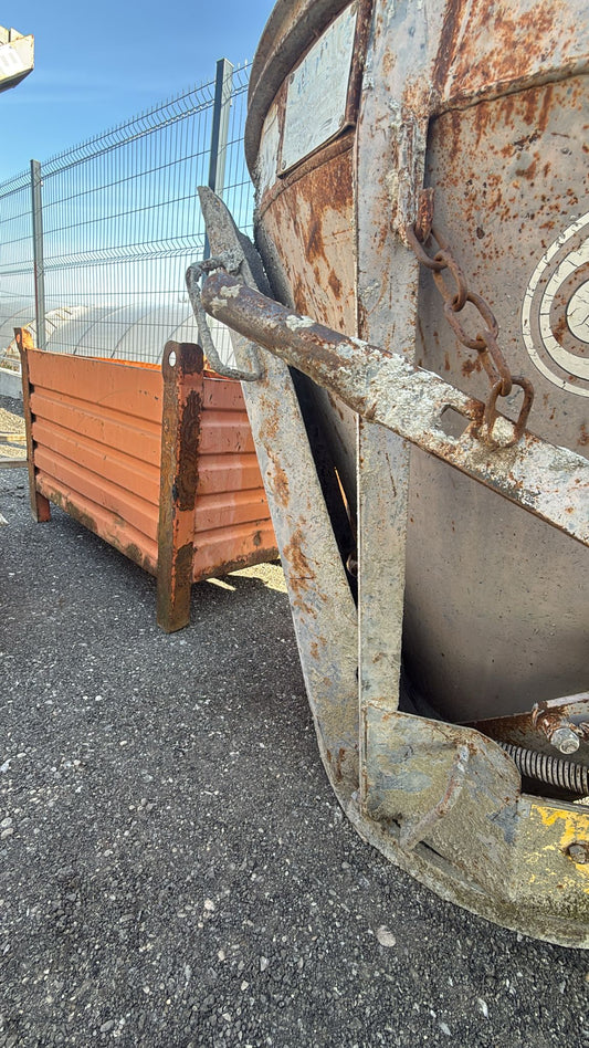 Kibla za beton kombinirana 400L - rabljeno