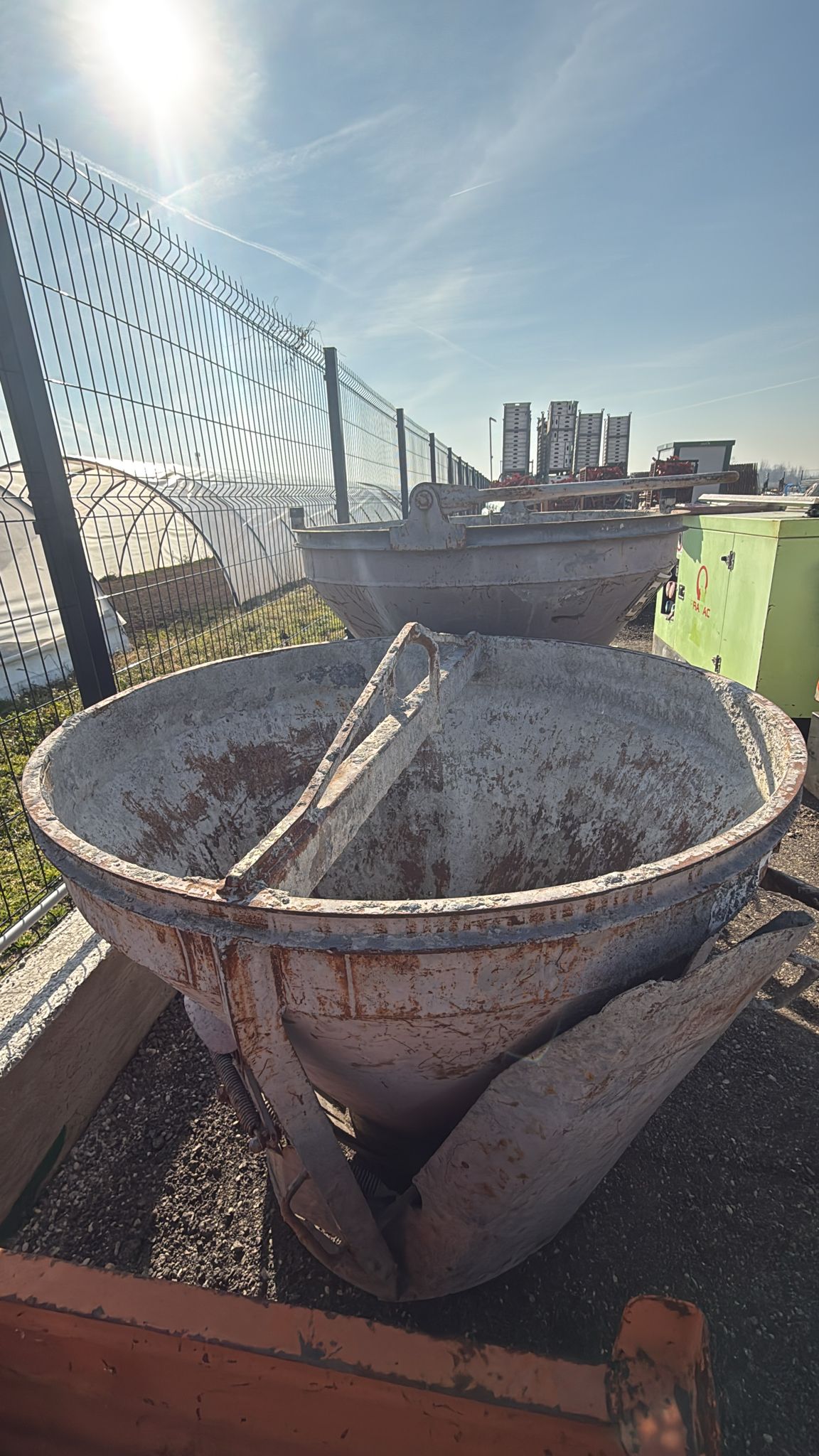 Kibla za beton kombinirana 400L - rabljeno
