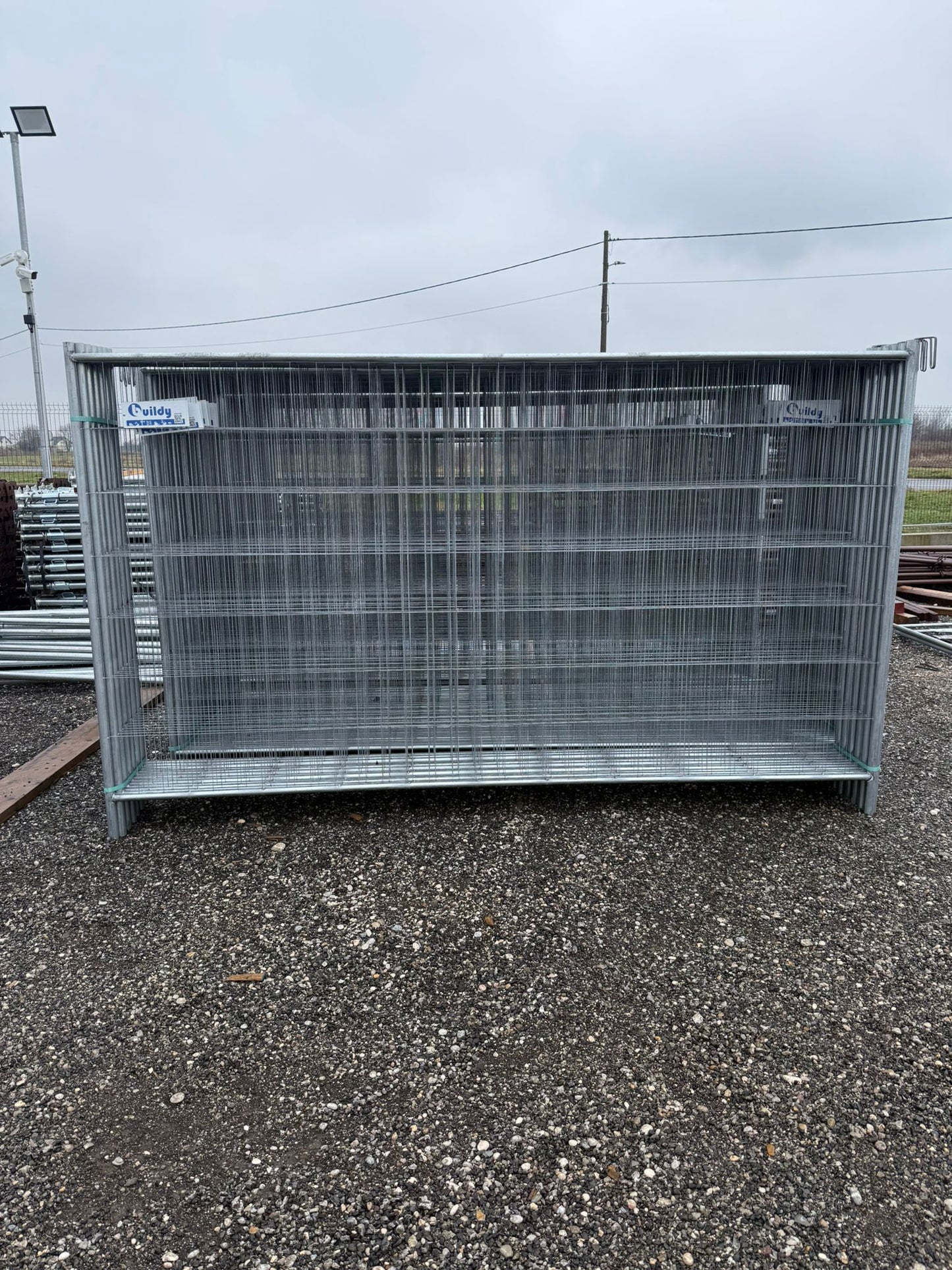 Mobilna ograda za gradilišta