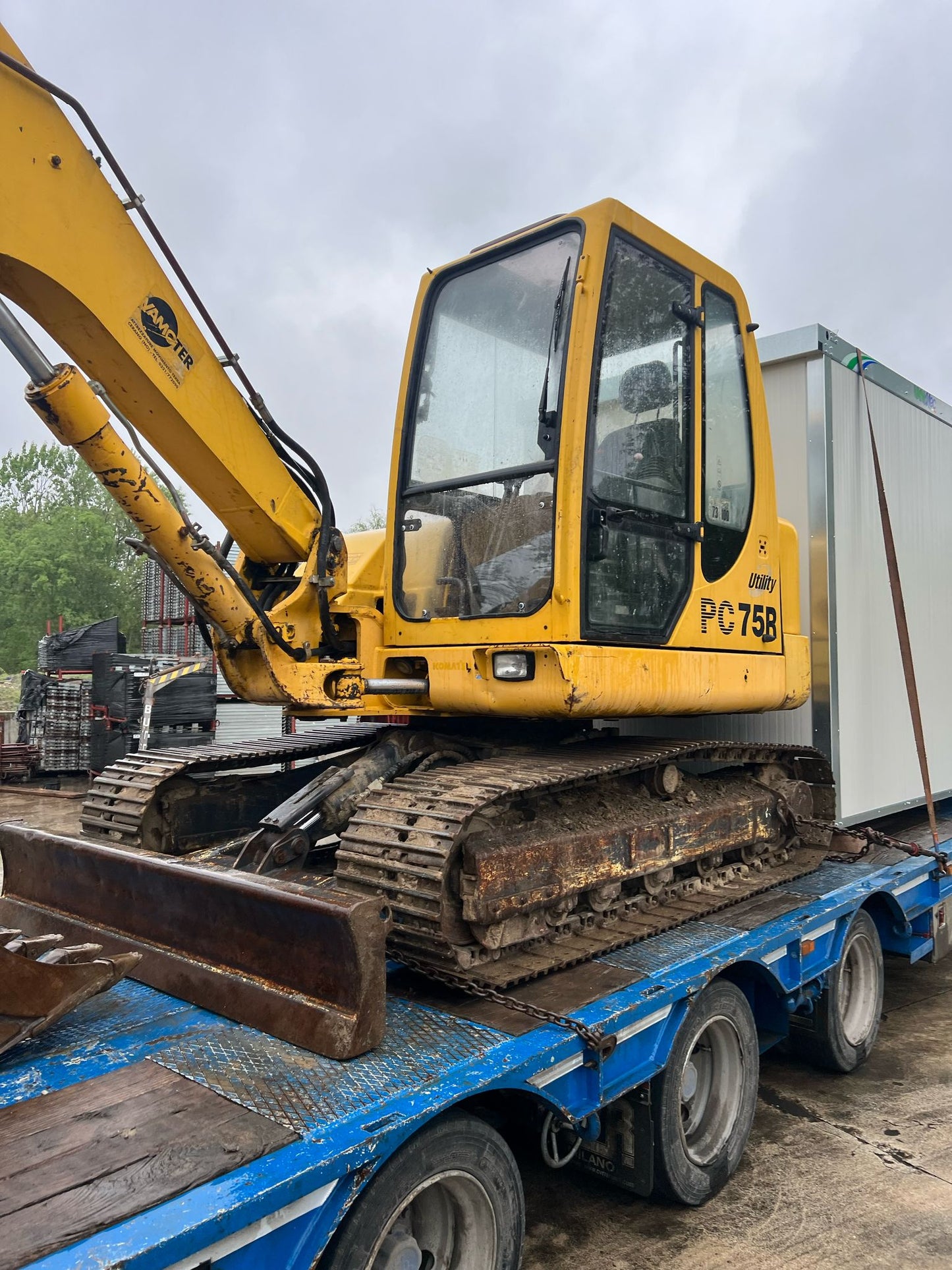 Bager Komatsu PC75