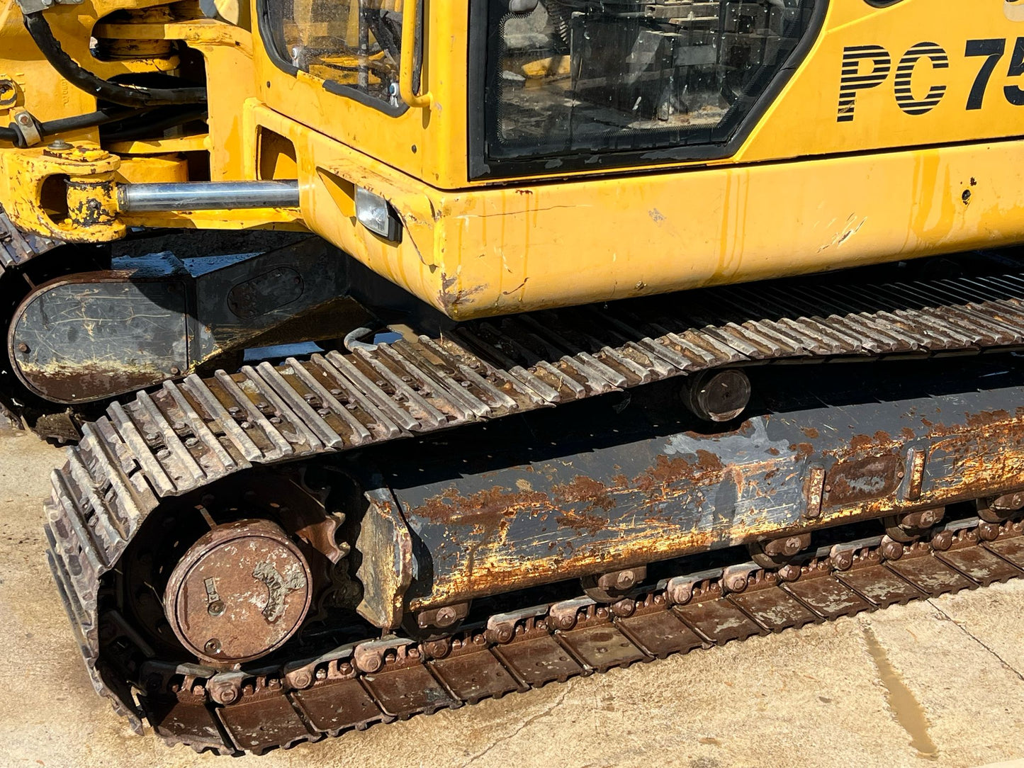 Bager Komatsu PC75