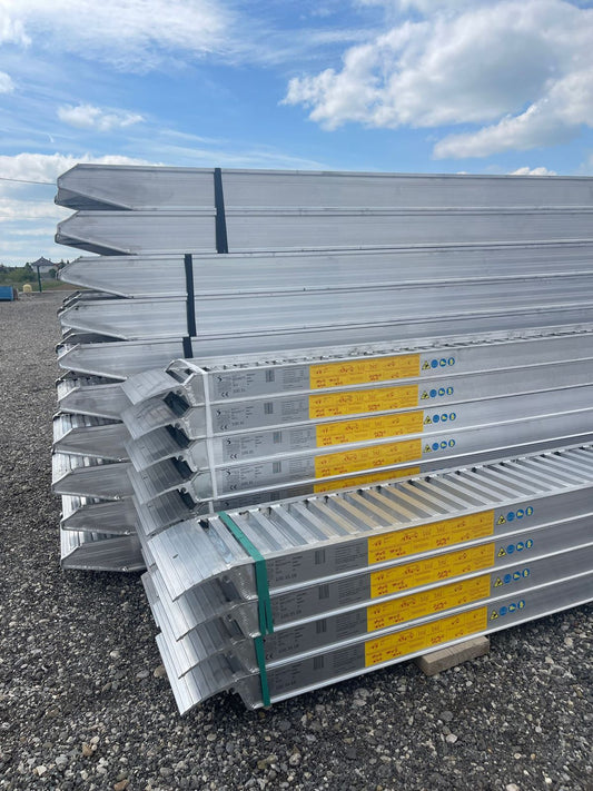 Aluminijske utovarne rampe - 4 metra