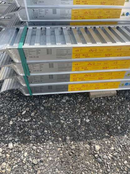 Aluminijske utovarne rampe - 3 metra