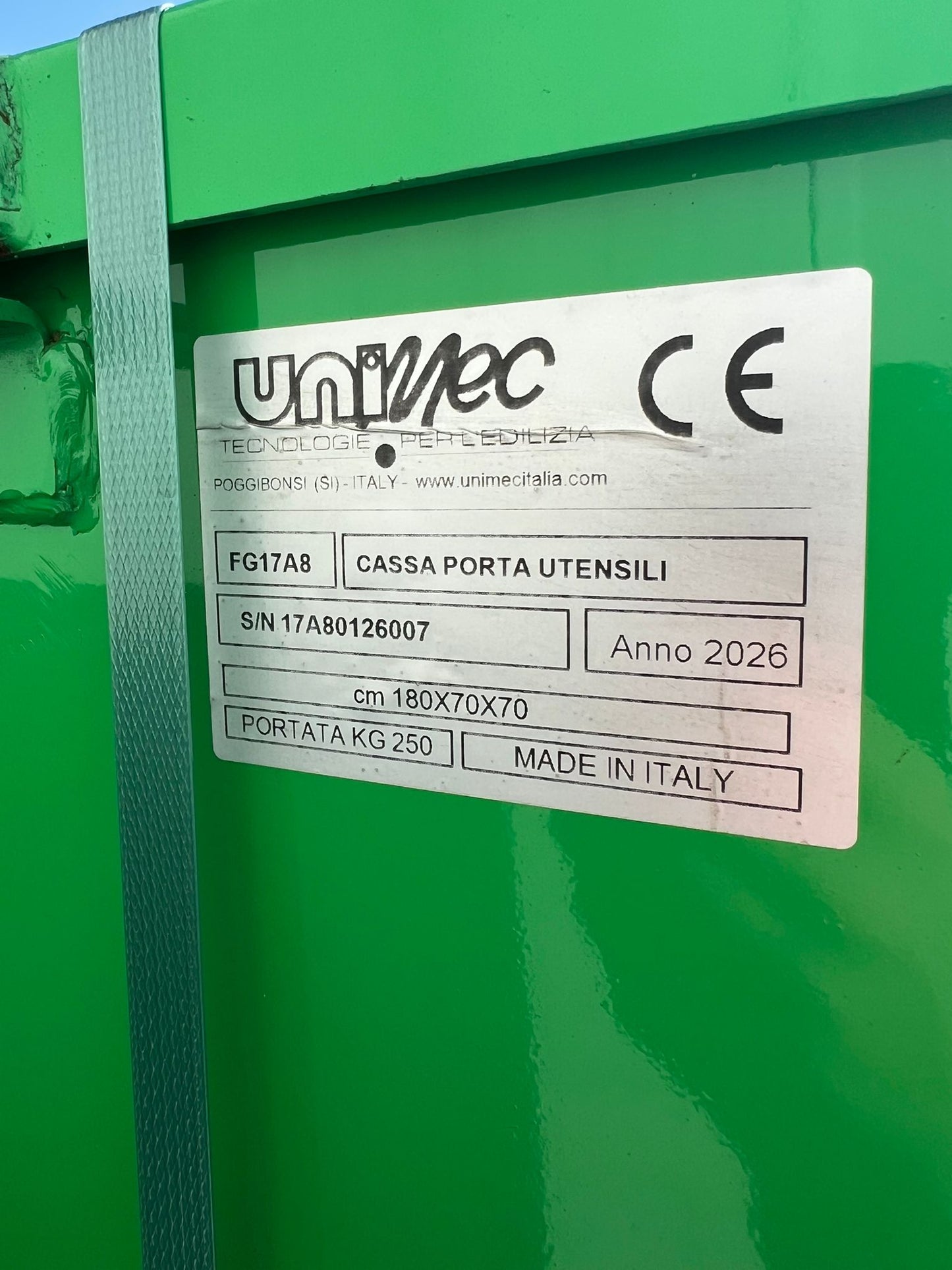 Sanduk za alat metalni