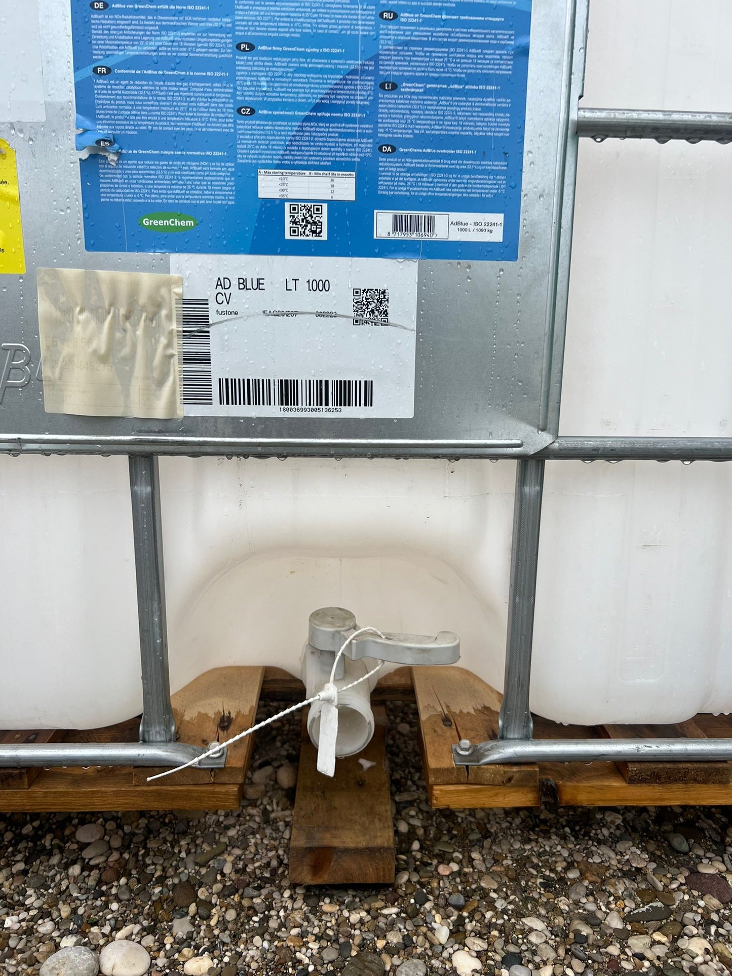 Rabljeni spremnik za AdBlue - 1000 litara