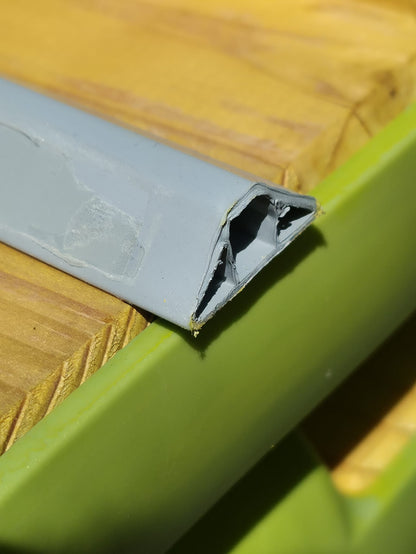 Plastična okapnica - oplatni kutnik