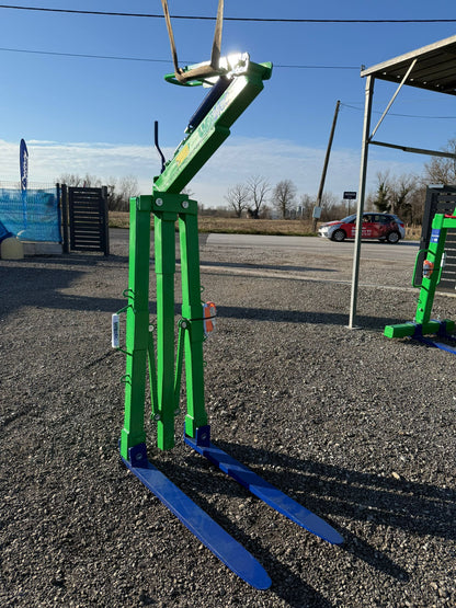 Samonivelirajuće vilice za kran