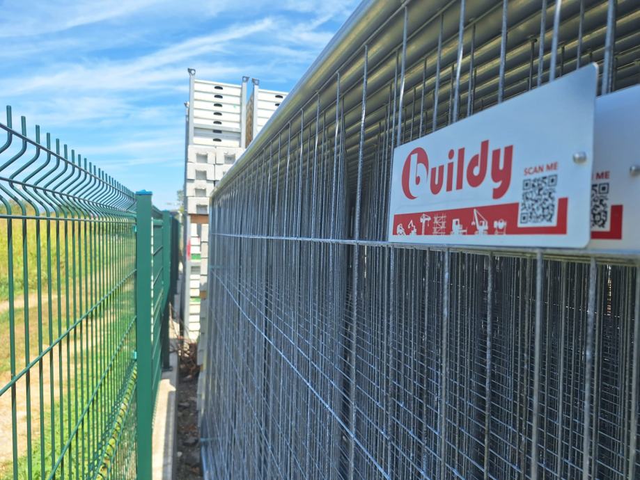 Mobilna ograda za gradilišta "tutto tondo"