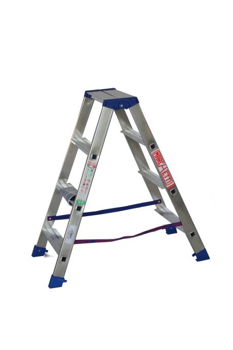 Profesionalne aluminijske ljestve duple - standard EN 131